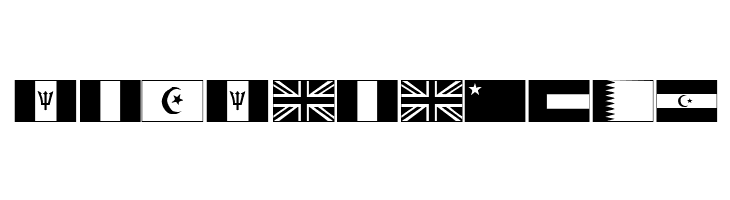 Flags  Free Fonts Download