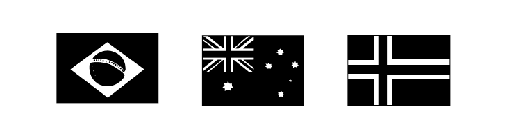 Flags  Free Fonts Download