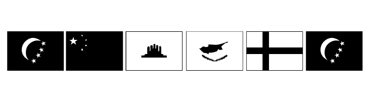 Flags  Free Fonts Download