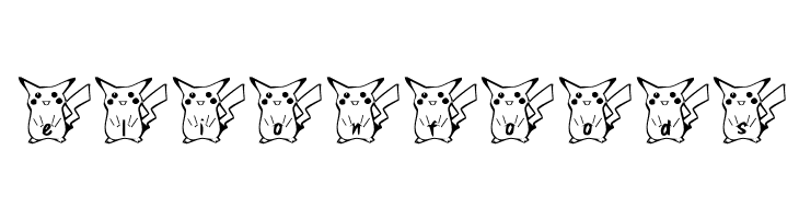 Pika Pika  Free Fonts Download