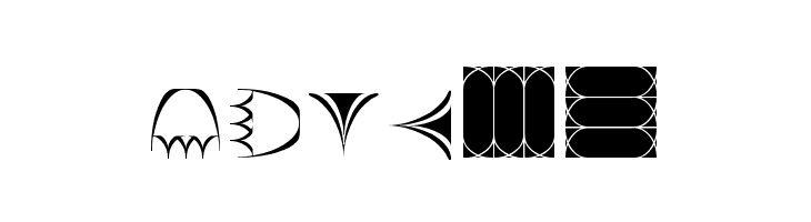 Cathy's Art Deco Dings LT  Free Fonts Download