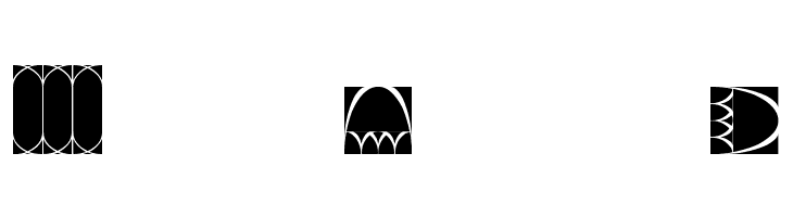 Cathy's Art Deco Dings LT  Free Fonts Download