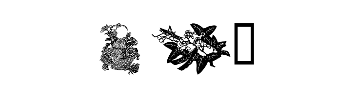 Floral 2  Free Fonts Download