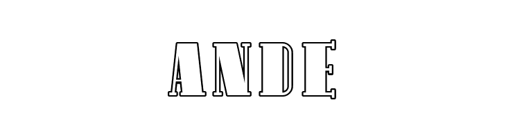 SF Avondale SC Outline  Free Fonts Download