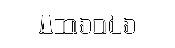 SF Avondale Outline  Free Fonts Download