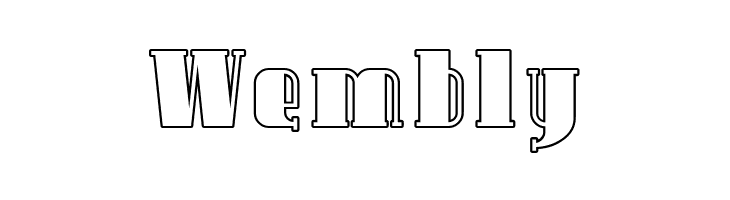 SF Avondale Outline  Free Fonts Download
