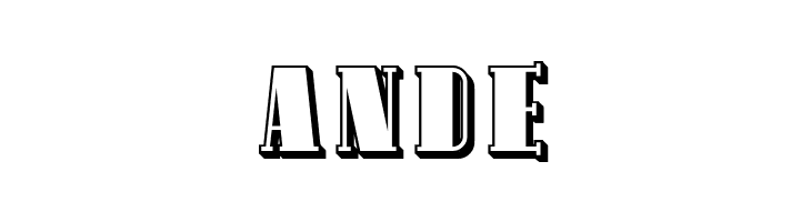 SF Avondale Shaded  Free Fonts Download