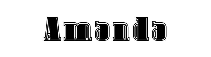 SF Avondale Inline  Free Fonts Download