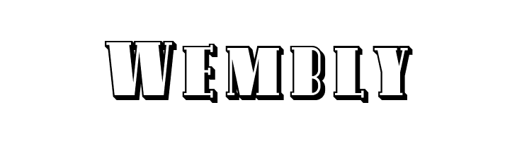 SF Avondale SC Shaded  Free Fonts Download