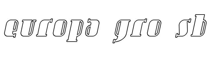 SF Avondale Outline Italic  Free Fonts Download