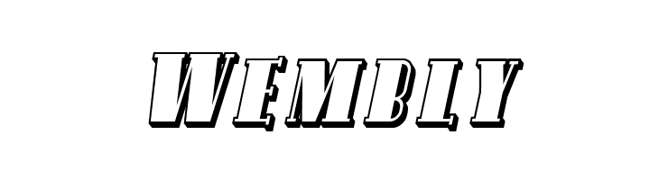 SF Avondale SC Shaded Italic  Free Fonts Download