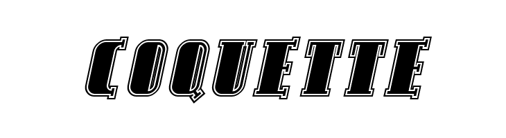 SF Avondale Inline Italic  Free Fonts Download