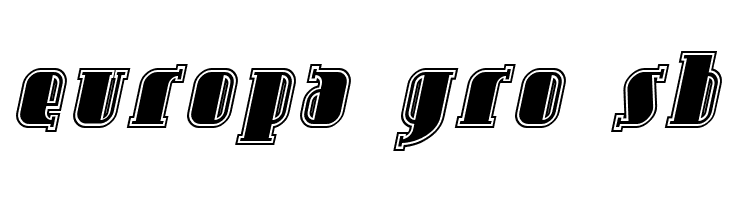 SF Avondale Inline Italic  Free Fonts Download