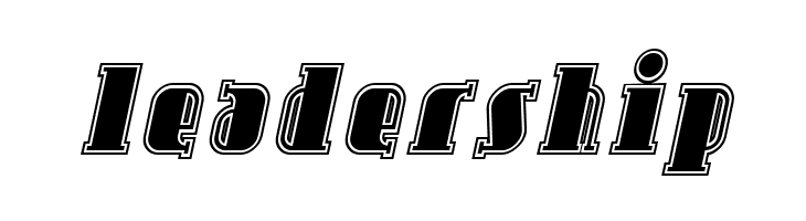 SF Avondale Inline Italic  Free Fonts Download