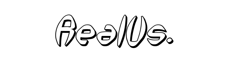 SF Synthonic Pop Shaded Oblique  Free Fonts Download