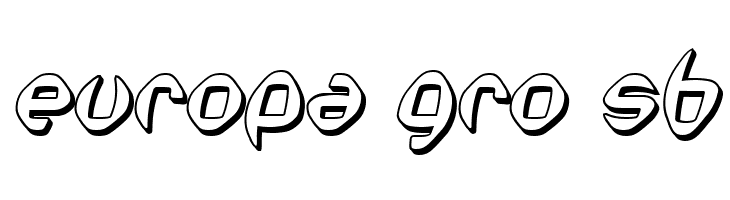 SF Synthonic Pop Shaded Oblique  Free Fonts Download