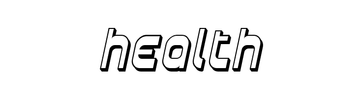 SF Plasmatica Shaded Italic  Free Fonts Download