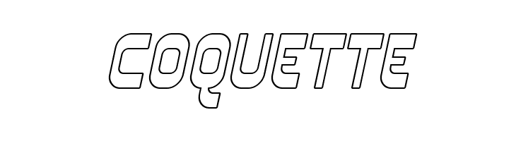 SF Plasmatica Outline Italic  Free Fonts Download