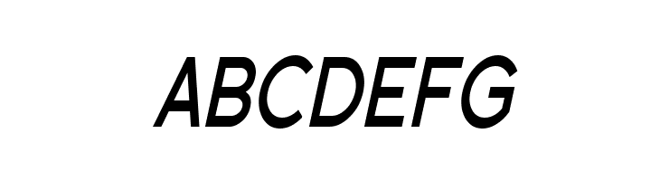 SF Florencesans Cond Bold Italic  Free Fonts Download