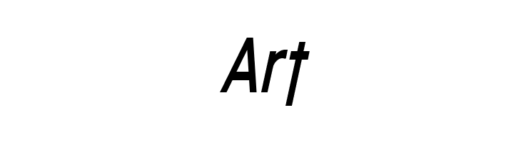 SF Florencesans Cond Bold Italic  Free Fonts Download