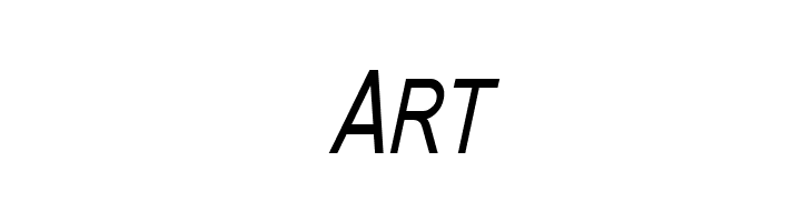 SF Florencesans SC Cond Italic  Free Fonts Download