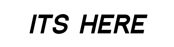 SF Florencesans Black Italic  Free Fonts Download