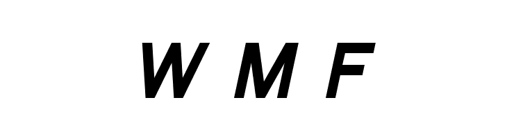 SF Florencesans Black Italic  Free Fonts Download