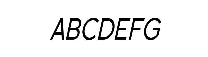 SF Florencesans Cond Italic  Free Fonts Download