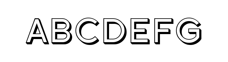 SF Florencesans Shaded  Free Fonts Download