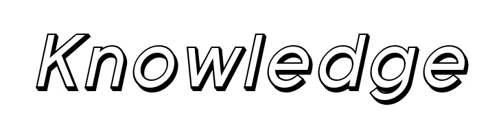 SF Florencesans Shaded Italic  Free Fonts Download