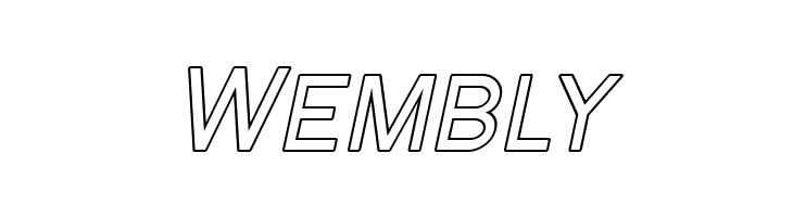 SF Florencesans SC Outline Italic  Free Fonts Download