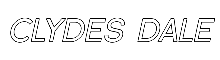SF Florencesans Outline Italic  Free Fonts Download