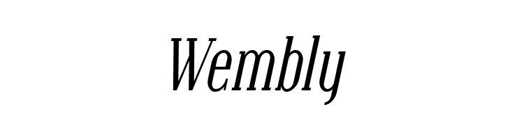 SF Covington Cond Italic  Free Fonts Download