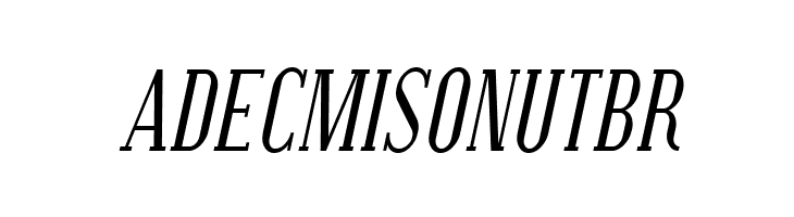 SF Covington SC Cond Italic  Free Fonts Download