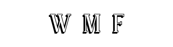 SF Covington SC Shadow  Free Fonts Download