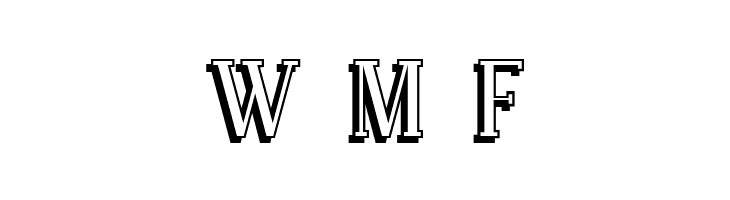 SF Covington Shadow  Free Fonts Download