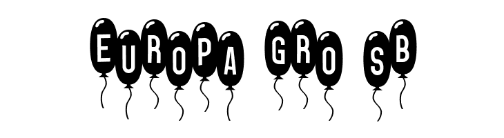 SF Balloons Thin  Free Fonts Download