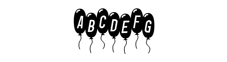 SF Balloons Thin Italic  Free Fonts Download