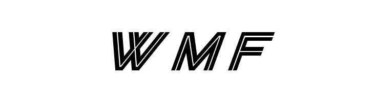 SF Viper Squadron Italic  Free Fonts Download