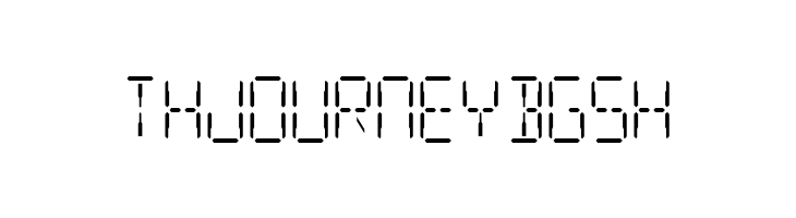 SF Digital Readout Light  Free Fonts Download