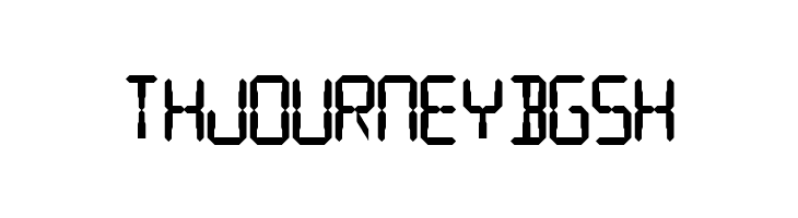 SF Digital Readout Heavy  Free Fonts Download