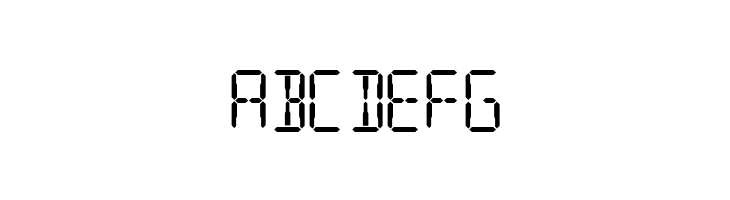 SF Digital Readout Medium  Free Fonts Download