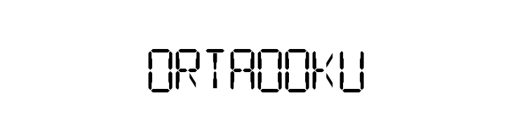 SF Digital Readout Medium  Free Fonts Download