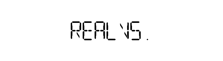 SF Digital Readout Medium  Free Fonts Download