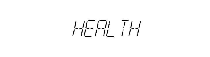 SF Digital Readout Light Oblique  Free Fonts Download