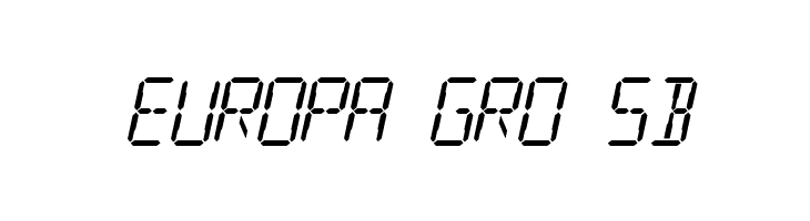 SF Digital Readout Medium Oblique  Free Fonts Download