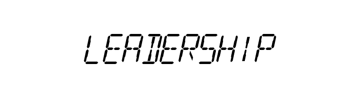 SF Digital Readout Medium Oblique  Free Fonts Download