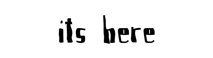 I am Nervous.  Free Fonts Download