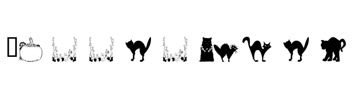 101! Black KatZ  Free Fonts Download