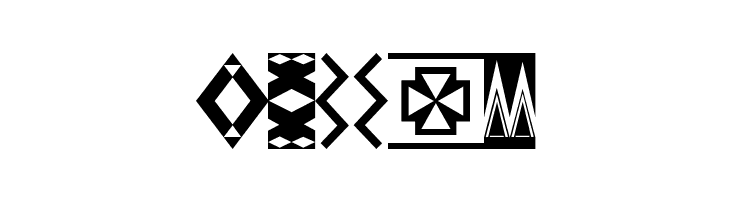 Afrika Gold A Patterns  Free Fonts Download